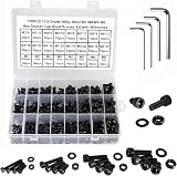 FandWay 720Pcs Bolts Nuts Set M3 M4 M5 M6 Hex Socket Cap DIN912 12.9 view 7