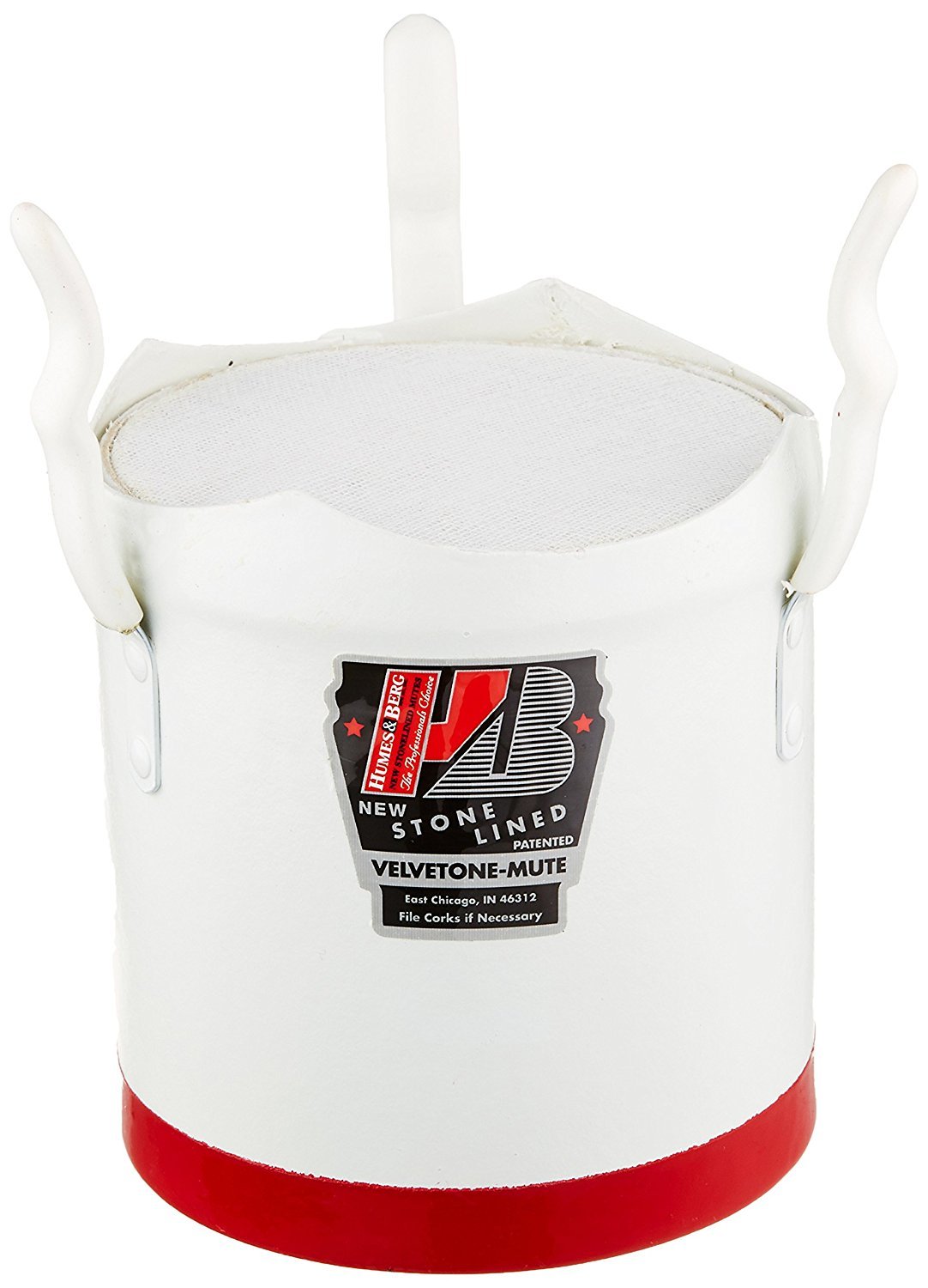 Humes & Berg Mute New Stone Lined Velvet-Tone 108A Trumpet 5" — image 1