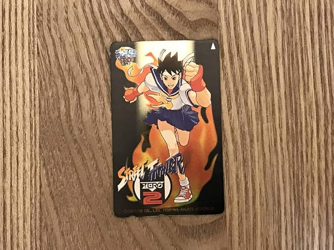 Amazon ストリートファイターzero2 春日野さくら テレホンカード テレカ 1枚 アニメ 萌えグッズ 通販