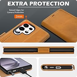 SHIELDON Wallet Case for Galaxy S25 Ultra