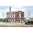 Walthers Cornerstone HO Scale Model Northern Light & Powerhouse Structure Kit, 8 (933-3021)