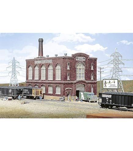 Walthers 933-2917 Lakeville Modern-Style Warehouse Kit HO Scale Train