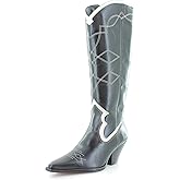 Vince Camuto Women's Footwear Nedema Western Knee High Boot Fashion