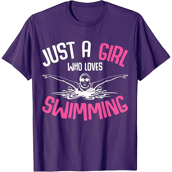 Amazon.com: Just A Girl Who Loves Swimming Swim Swimmer Gift