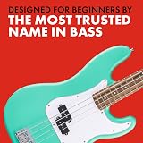 Fender Squier Debut Precision Bass Laurel Fingerboard Seafoam Green view 3