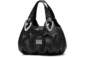 NICOLE & DORIS Ladies Fashion Handbags Elegant Top-handle Bags for Women Floral Shoulder Bags PU Leather