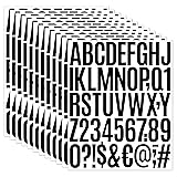 1000 Pcs Waterproof 2" Vinyl Alphabet & Number