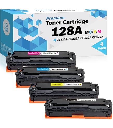 thumbnail interactive-video image 1 of CB540A Toner Set – Compatible HP 125A For CP1210 CM1312nfi MFP (Black/Cyan/Magenta/Yellow) 1 of 2
