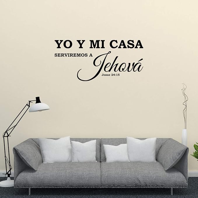 Amazon Com Walldecalquote Vinilo Decorativo Para Pared Yo Y Mi