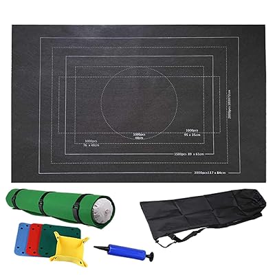 Buy 59 39inch Puzzle Storage Felt Puzzle Mat Roll With A Drawstring Opening Design Bag 4 Sorting Trays Can Fit For Up To 3000 Pieces Black Online In Kuwait B08pz83d1j