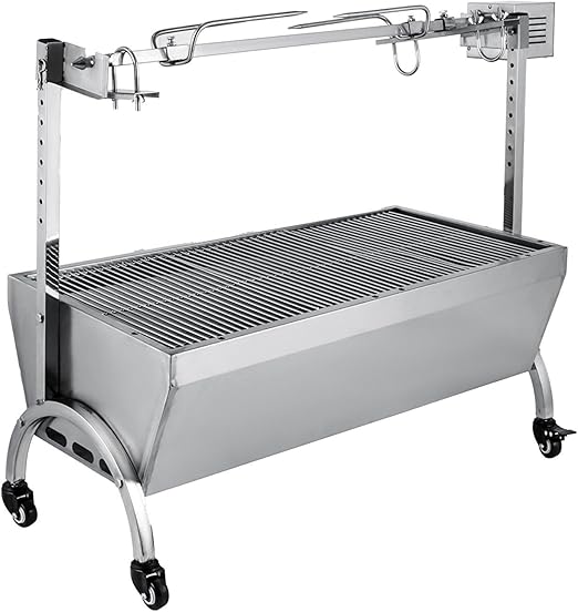 Buoqua Rotisserie Grill Roaster Outdoor Garden Party Large Fire