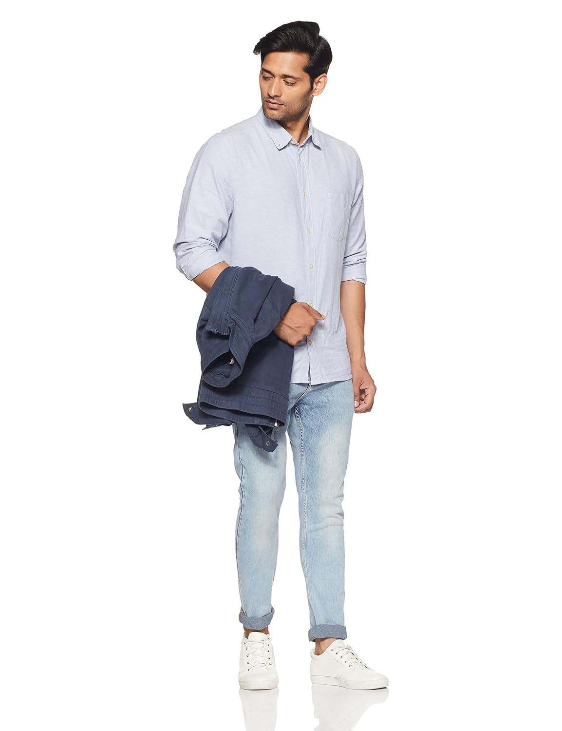 symbol amazon brand men's carrot fit jeans