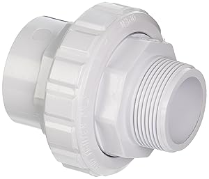 Hayward SP14953S 1-1/2-Inch MIP by 1-1/2-Inch Socket White ABS Flush Male/Female Socket Union