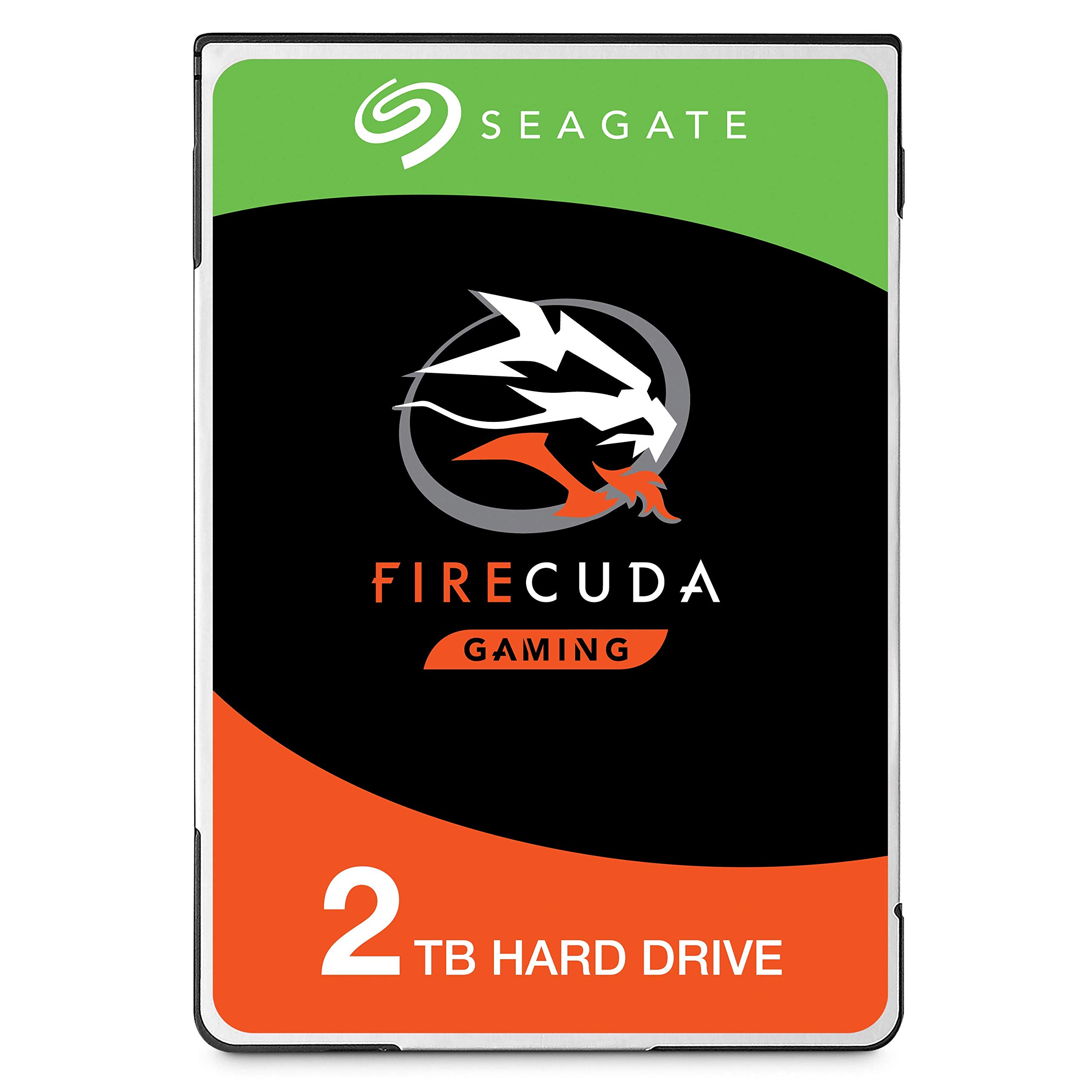 Seagate FireCuda 2 TB Solid State Hybrid Drive Performance SSHD – 2.5 Inch SATA 6 Gb/s Flash Accelerated 8 GB Cache for Gaming PC Laptop (ST2000LX001)
