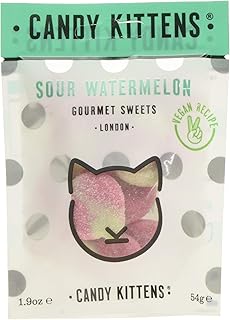 Candy Kittens Vegan Sweets Gluten Free Natural Fruit Flavour Candy Gummy Chewy Gourmet Sweets Blueberry Bliss 138g Single Amazon Co Uk Grocery