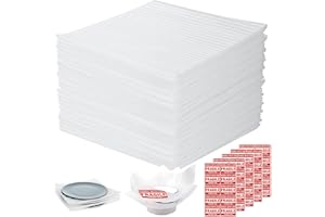 AOBOPLE 150 Pack Foam Sheets,12" x 12" Cushion Foam Wrap Sheets with Fragile Labels Cushioning Foam Sheets for Moving, Packing and Storage, Moving Supplies