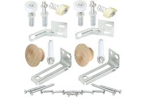 Harrier Hardware Bifold Door Hardware Repair & Replacement Kit, 2-Door Set