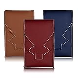Knana 3Pcs Leather Tarot Card Bags Tarot Carrying