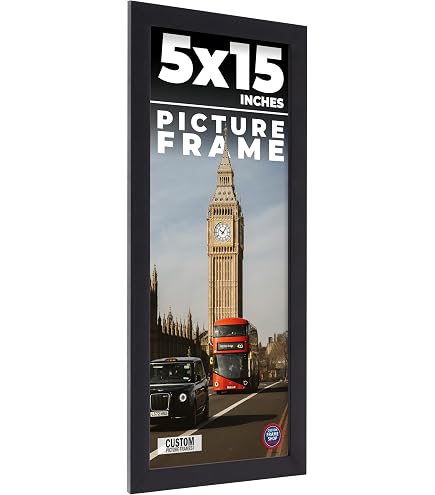 Quadro Frames 17x17 Picture Frame Kit – Style P375, 3/8” Wide Molding – Made In USA