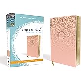 NIV, Bible for Teens, Thinline Edition, Leathersoft, Pink, Red Letter, Comfort Print