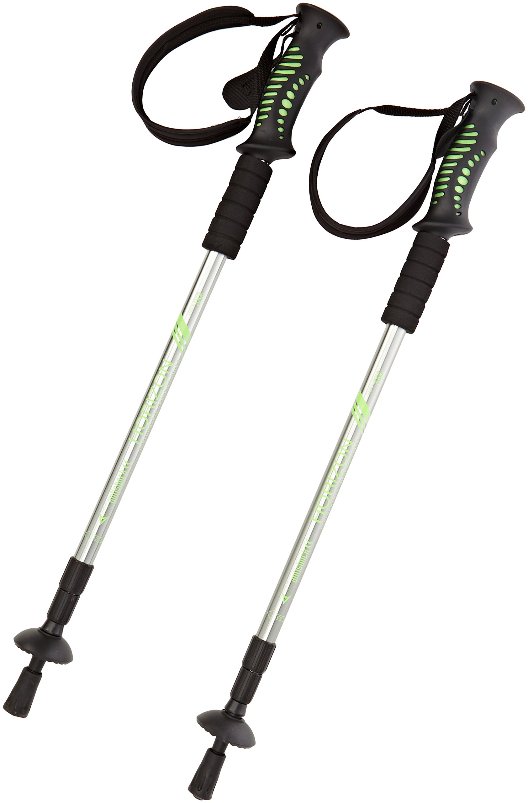Yellowstone Horizon Trekking Pole Pair – Lightweight Adjustable Walking Poles, Multi-Colour
