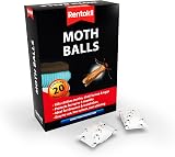 Rentokil RKLPSM97 Moth Balls Pack of 20 Clear 10.3x14.5x4.3 cm view 2