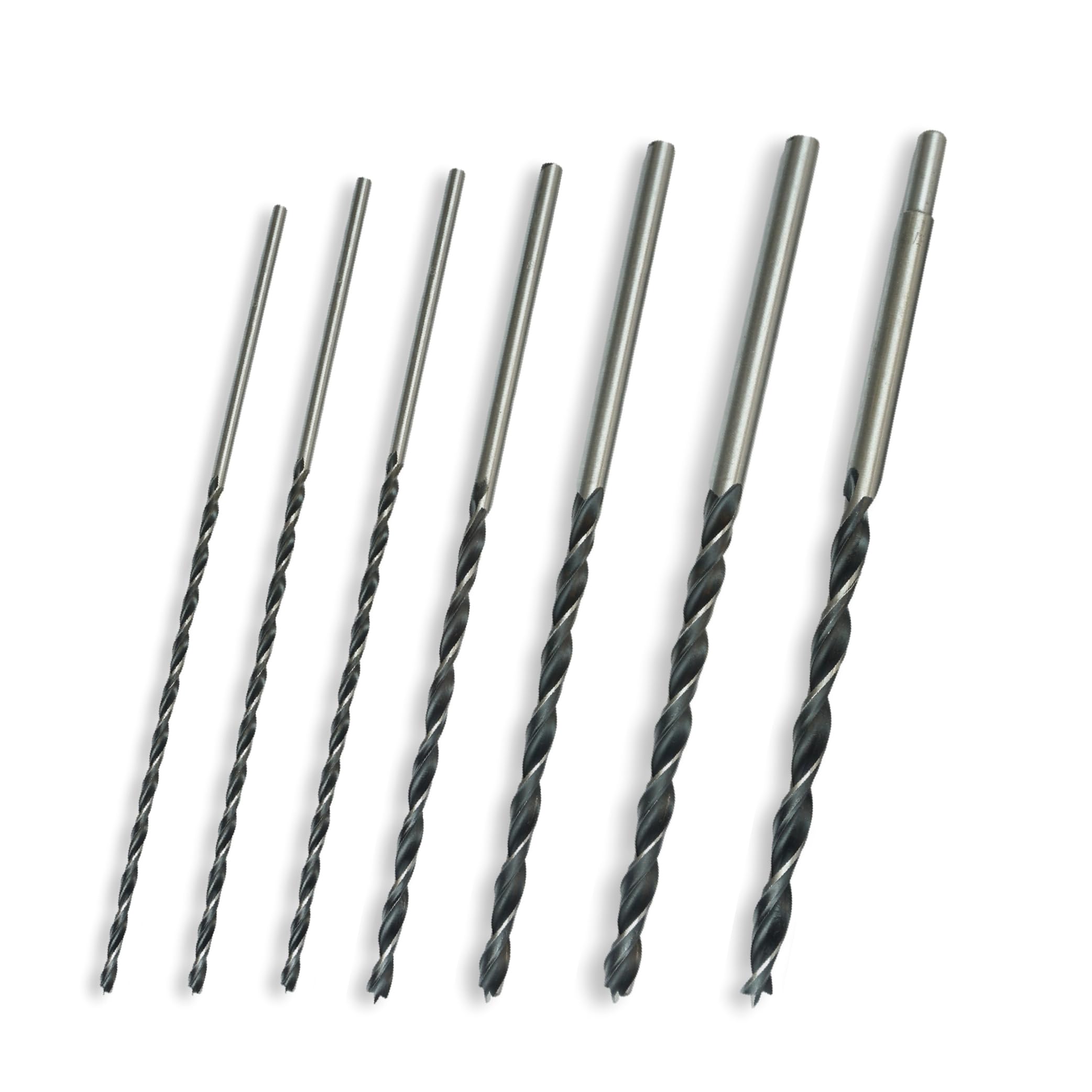 Wood drill bit set, for drills, 30 cm long