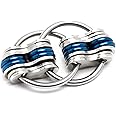 Fidgetland Rizzle - As Seen on Shark Tank - Adult Stress & Anxiety Toy for ADD/ADHD, Bike Chain Fidget (Blue)