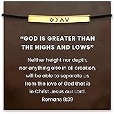 STORYJEWELLERY Bracelets for Women, Christian Gifts, Religious Gifts Ideas, Gold-Plated Link Bracelets