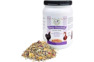FRESH EGGS DAILY Coop Confetti Chicken Nesting Herbs for Hens Nest Boxes Natural Dried Herbal Aromatherapy 8 ounces