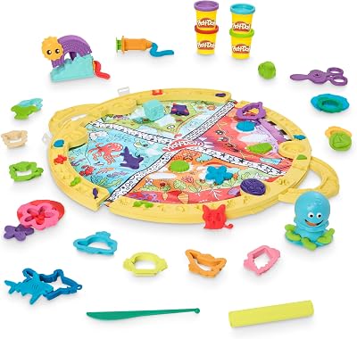Play-Doh Fold and Go Playmat Starter Set 19 Tools On-The-Go Non-Toxic Toy