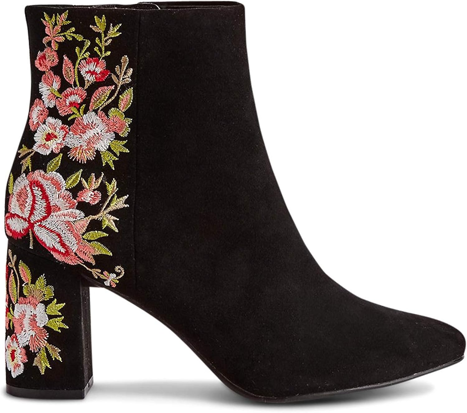 Ex Marks & Spencer M&S Collection T025892 Block Heel Embroidered Ankle