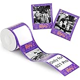 NIIMBOT Photo Papers Only for B21 Pro 300DPI Label Maker, 2.1''x2.6'' (54x67mm) Hallowen Labels, Sticker Labels for Trick or Treat