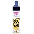 The Doux Curl Cream & Setting Mousse for Curly Hair CRAZYSEXYCURL Honey Foam for Heatless Curls Overnight, Frizz Control, Shi