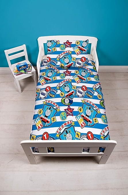 Children S Cot Bed Junior Toddler Bed Duvet Cover And Pillowcase
