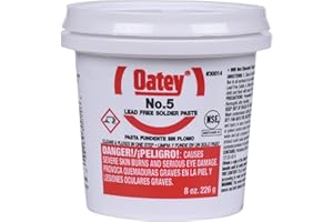 Oatey 30014 Paste Flux, Paste, Petroleum, 8 oz.