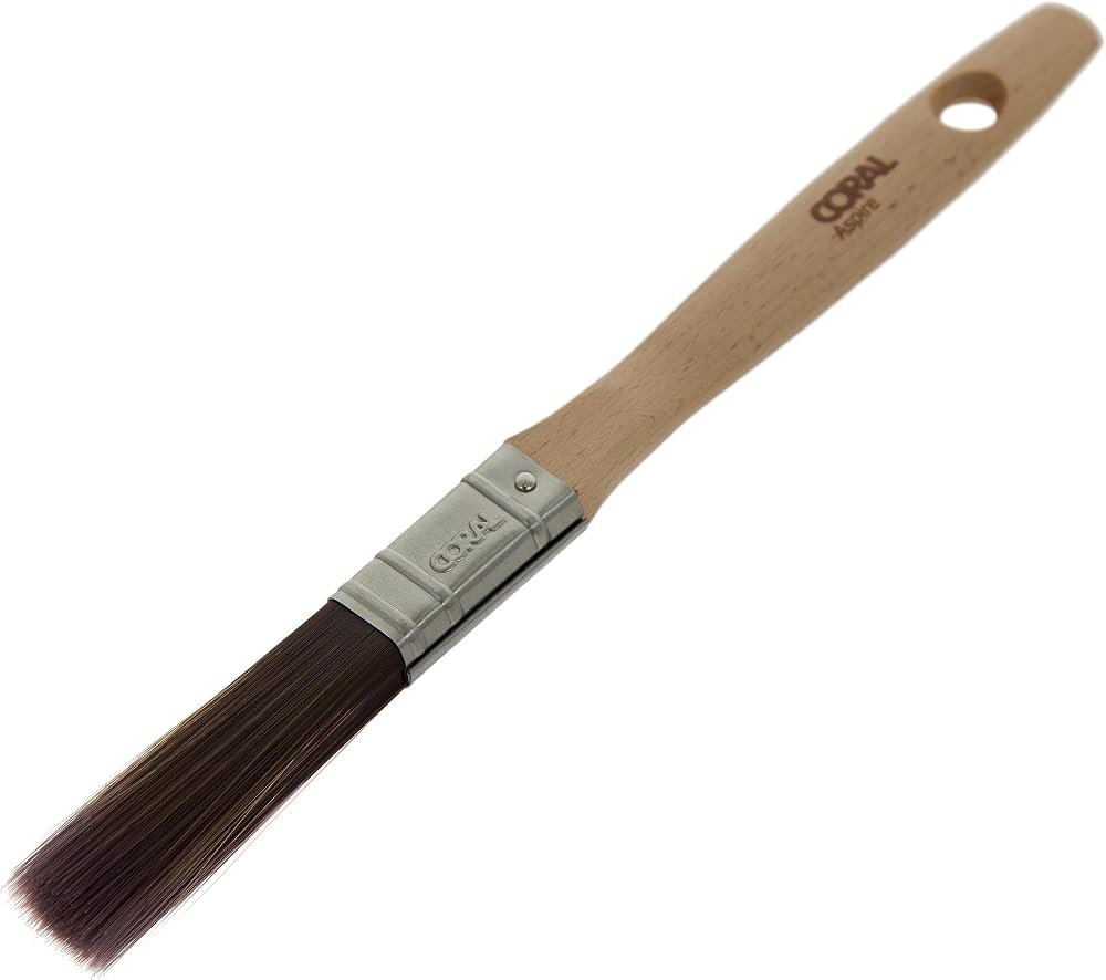 Coral 31710 Aspire 0.5 inch Paint Brush Professional Firm Straight Cut Flat