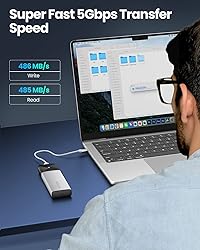 GiGimundo M.2 SATA SSD Enclosure, 5Gbps