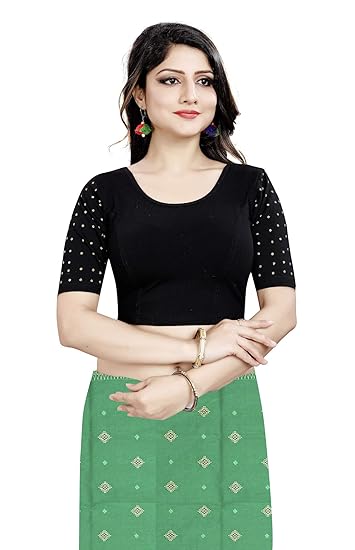 Women's Cotton Stretchable Stitched Blouse