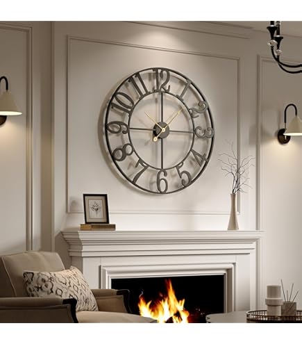 Amazon.com: Skilcraft Self-Set Wall Clock - Plastic Contemporary