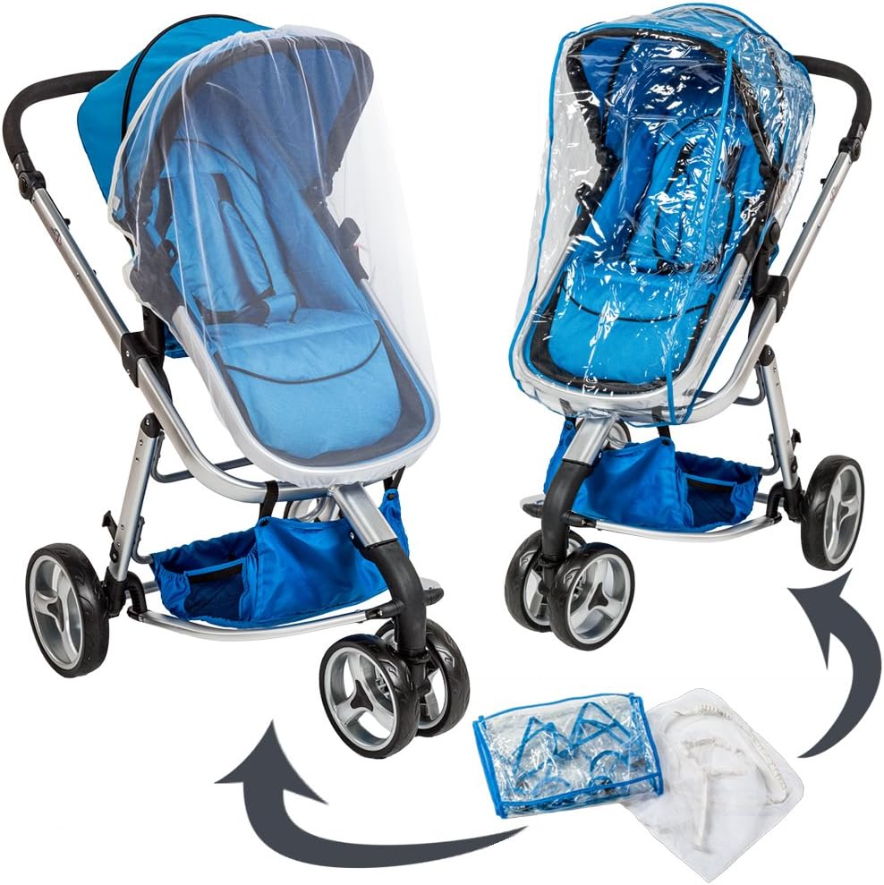 poussette tectake 3 en 1