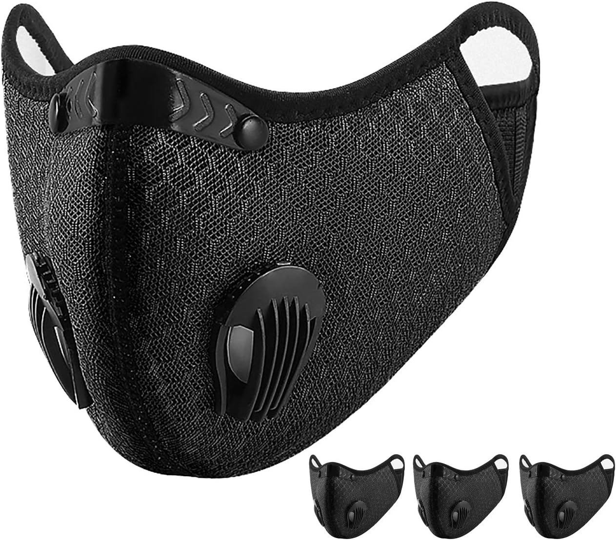 Outdoor Sport Mask Reusable Activated Carbon Dustproof