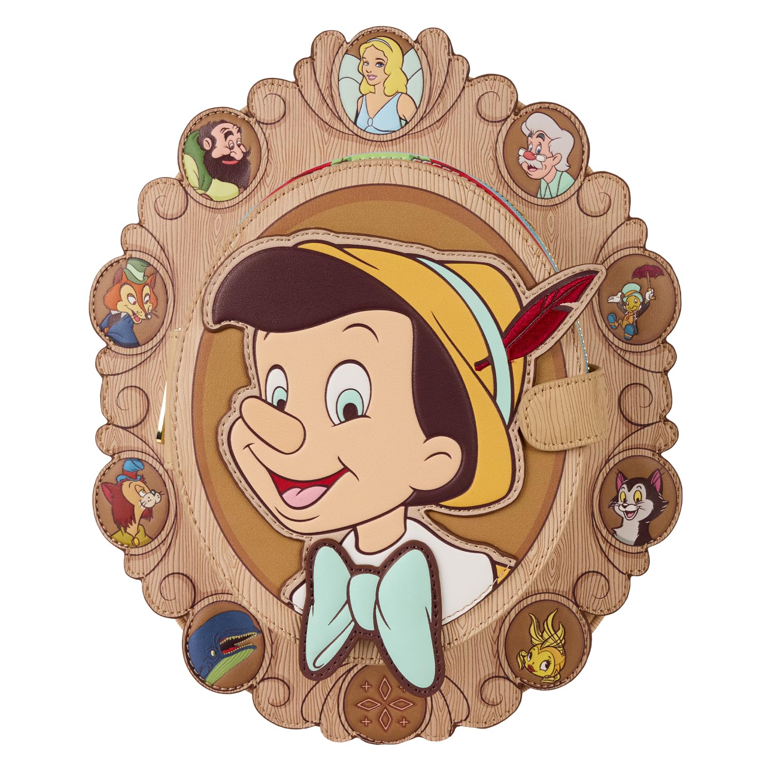 Photo 1 of Loungefly Disney Pinocchio Cameo Mini Backpack