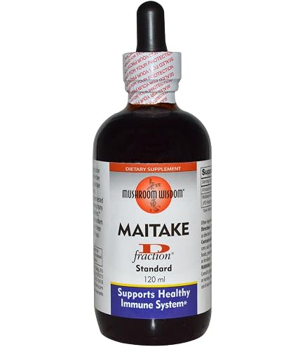 Amazon.com: Mushroom Wisdom Maitake D-Fraction PRO 4X Liquid - 1