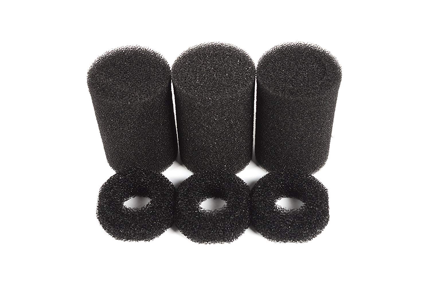 LTWHOME Round Foam Filter Sponge Set Fit for All Pond Solutions CUP359