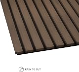 Fuse Acoustic Smoked Oak Wooden Wall Panel 120cm x 60cm 0.72m2 view 9