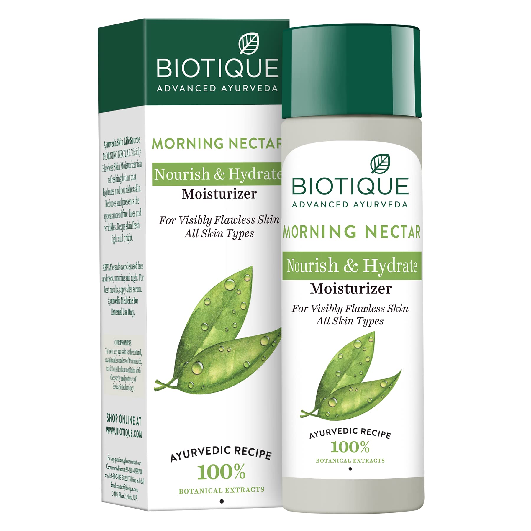 Biotique Morning Nectar Lightening and Nourishing Lotion for All Skin Types