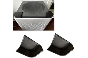 2 Front Corner Covers for Coway Airmega 400 Air Filter， Button Guard for Reduce Accidental Pet Contact, Touchscreen Protector