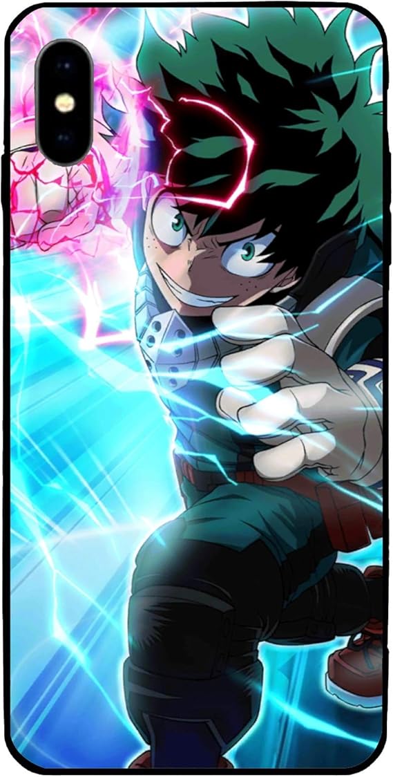 Amazon Com Iphone Xr Case 6 1 Japanese Anime Case Plastic Soft Cover For Iphone Xr My Hero Academia Anime Manga 2 Electronics