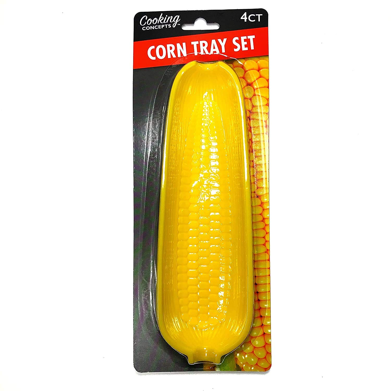 Corn on the Cob Tray Sets 9.5”L x 3”W x 1.3”H